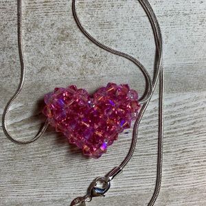 Handmade Swarovski Crystal ❤️ “Rose Shimmer 2X”